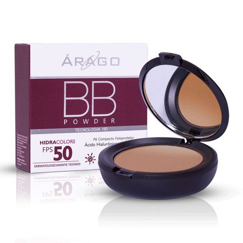 BB Powder Árago Hidracolors Bronze FPS50 12g