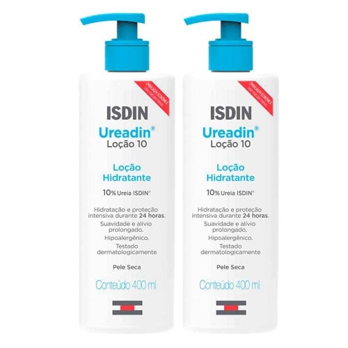 Isdin Ureadin 10 Kit com 2 Unidades – Loção Hidratante Corporal – 400ml