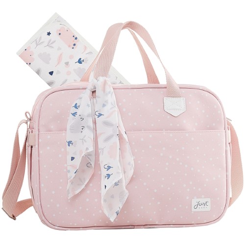 Bolsa Maternidade para bebê Bunny Rosa - Just Baby