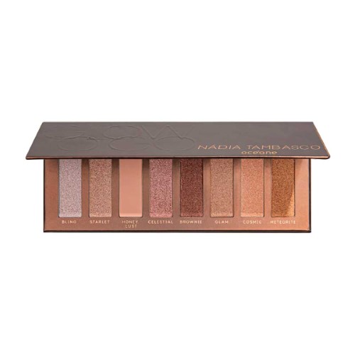 Paleta de Sombras Océane Nádia Tambasco Glow To Go com 8 cores