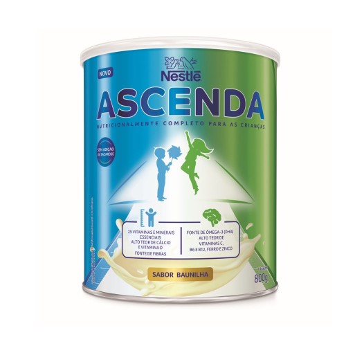 Suplemento Alimentar Ascenda Baunilha 800g