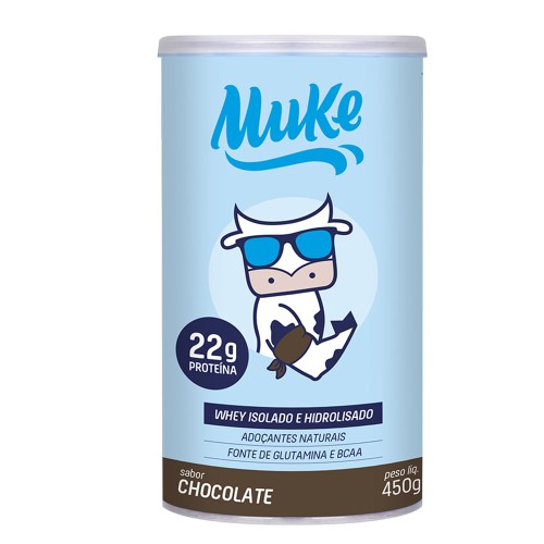 Whey Isolado Muke Chocolate 450g