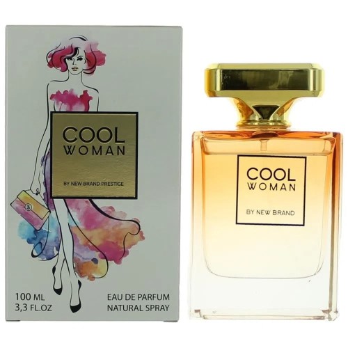 Perfume Cool Woman De New Brand Eau De Parfum Feminino 100 ml