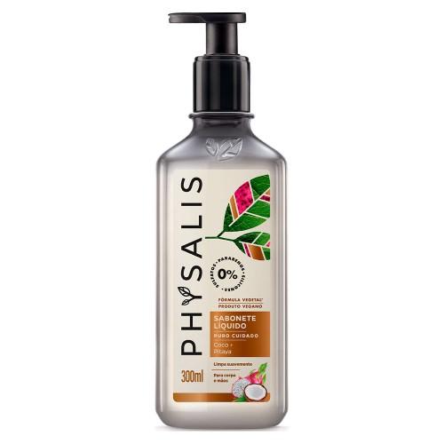 Sabonete Líquido Physalis Puro Cuidado 300ml