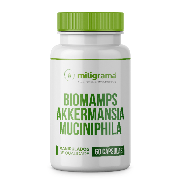 Biomamps Akkermansia Muciniphila 25 Mg Miligrama Com 60 Cápsulas