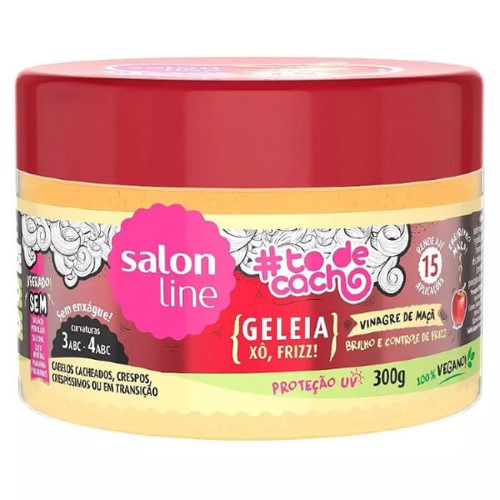 Gelatina Capilar Vinagre de Maçã Salon Line To de Cacho 300g