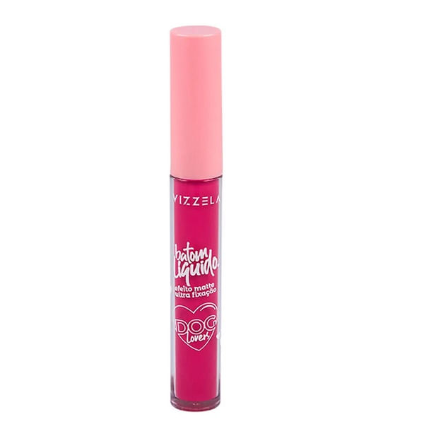 Vizzela Cosméticos Dog Lovers Cor 15 Husky - Batom Líquido 3,5g