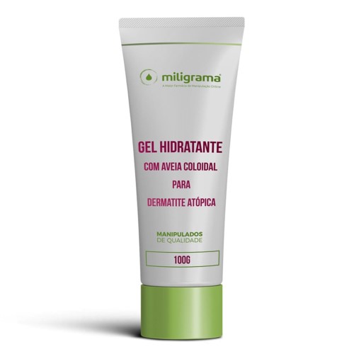 Gel Hidratante com Aveia Coloidal para Dermatite Atópica 100g