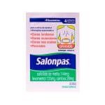 Salonpas adesivo grande com 4 unidades