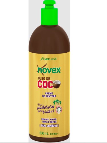 Creme para Pentear Novex Óleo de Coco com 500ml