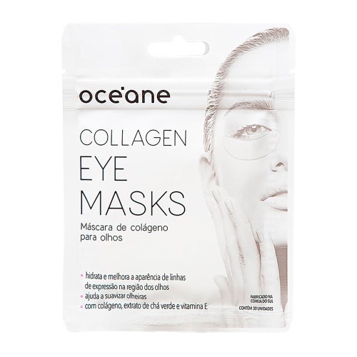 Mascára De Colageno Para olhos Oceane Collagen Eye Masks 30 unidades