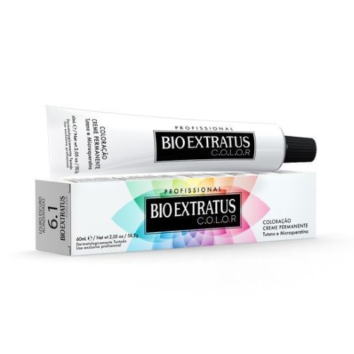 Tintura Bio Extratus Color Louro Escuro Acinzentado 6.1