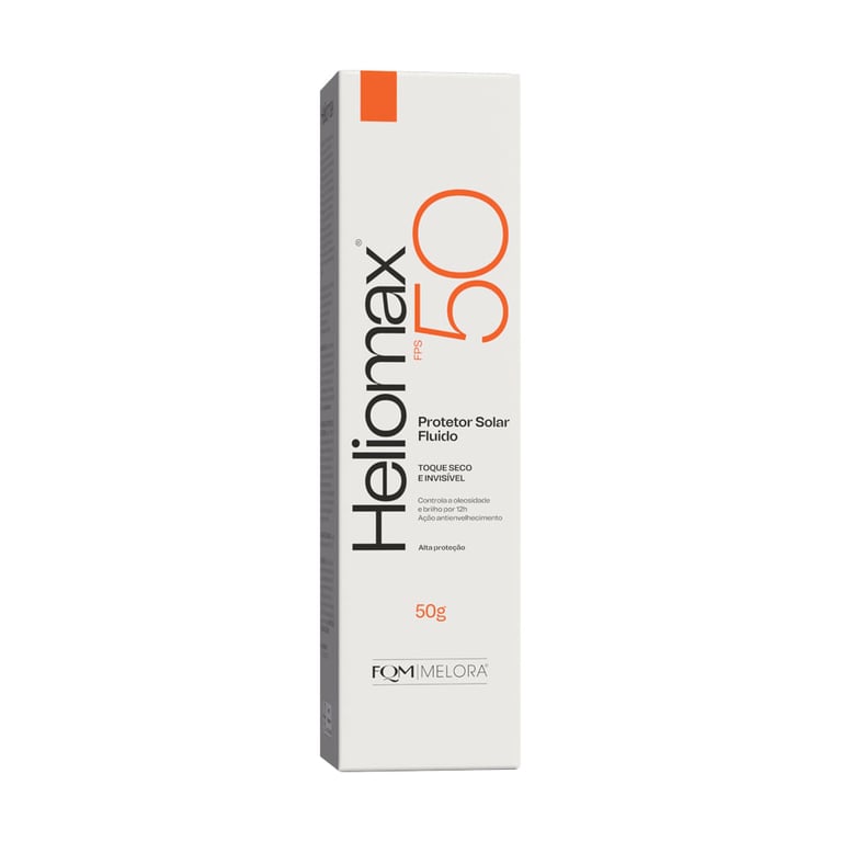 Protetor Solar Facial Heliomax Toque Seco Fps 50 50g