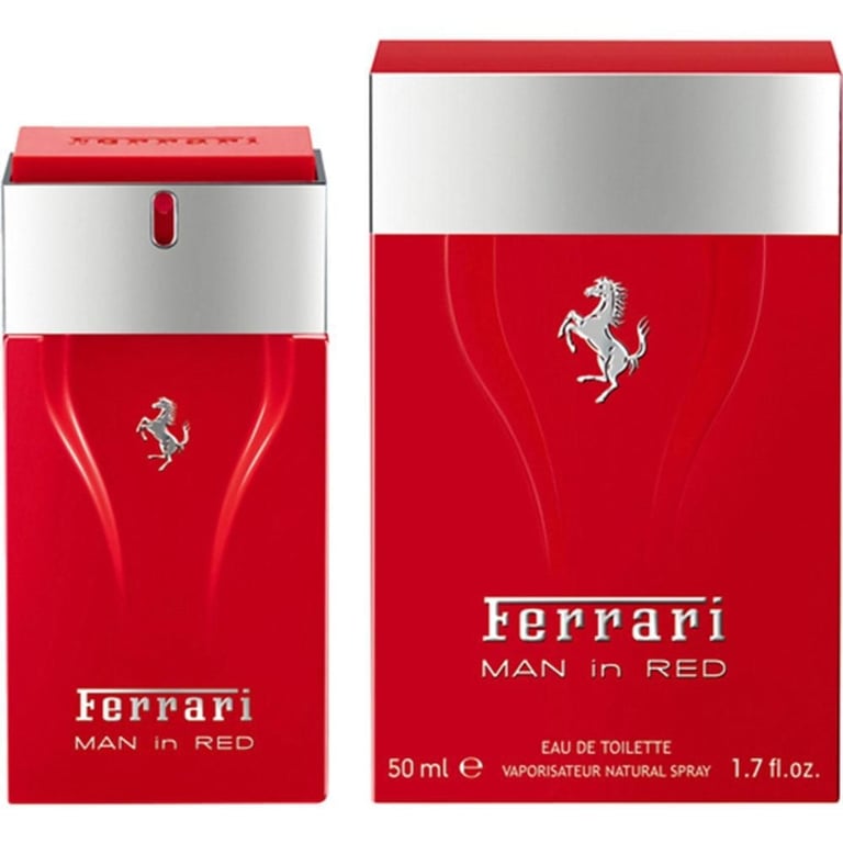 Ferrari Man In Red Eau De Toilette Perfume Masculino 100 Ml