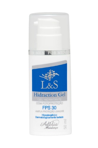 L&S Hidraction Gel 50ml - Gel Hidratante com Fotoproteção FPS 30