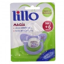 Chupeta Magia Design Silicone Rosa - Lillo