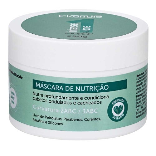 C.Kamura Intense One Curls Máscara Cabelos Cacheados