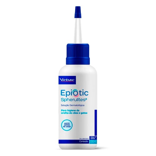 Epiotic Spherulites para Cães e Gatos Uso Veterinário com 100ml