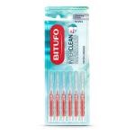 Escova Interdental Bitufo Interclean Extrafina Cilíndrica 3mm 6 unidades