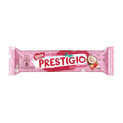 Chocolate Nestlé Prestígio Morango 33g