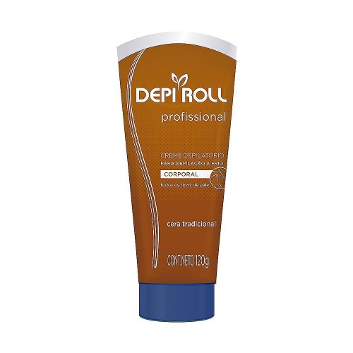 Depilador DepiRoll Profissional Cera Fria Corporal 120g