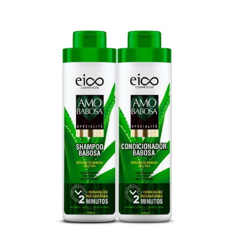 Eico Spécialité Amo Babosa Kit – Shampoo + Condicionador