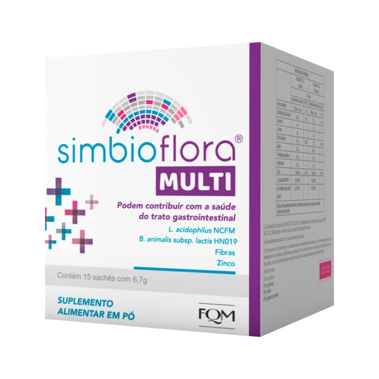 Simbioflora Multi 15 Sachês Com 6,7g Cada