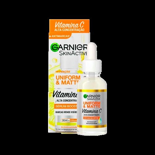 Sérum Facial Antimarcas Garnier Uniform & Matte Vitamina C 30ml