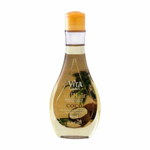 Óleo Capilar Vita Capili Óleo de Coco com 80ml