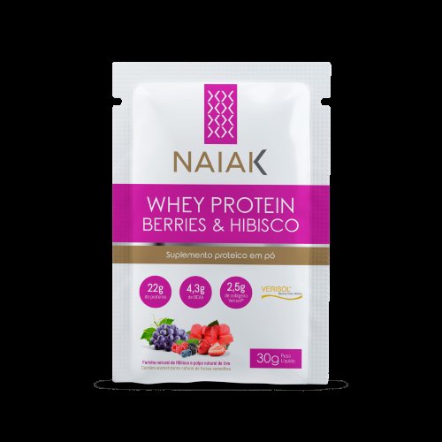 Whey Protein Berries & Hibisco Naiak 30g