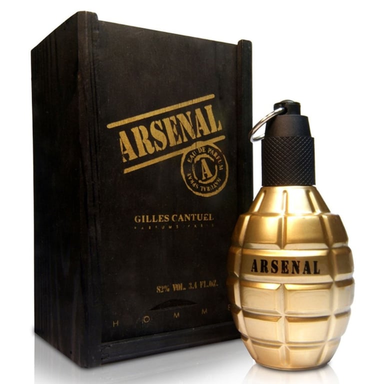 Perfume Masculino Arsenal Gold De Guilles Cantuel Eau De Parfum 100 Ml