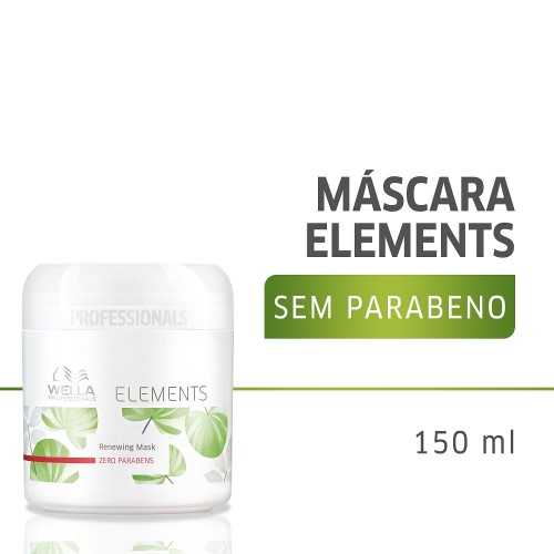 Máscara Capilar Wella Professionals Elements 150ml