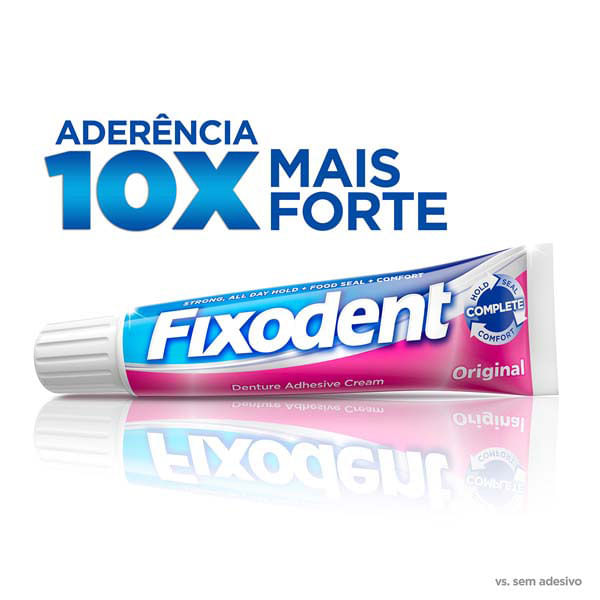 Creme Fixador De Dentadura Fixodent Original 68g