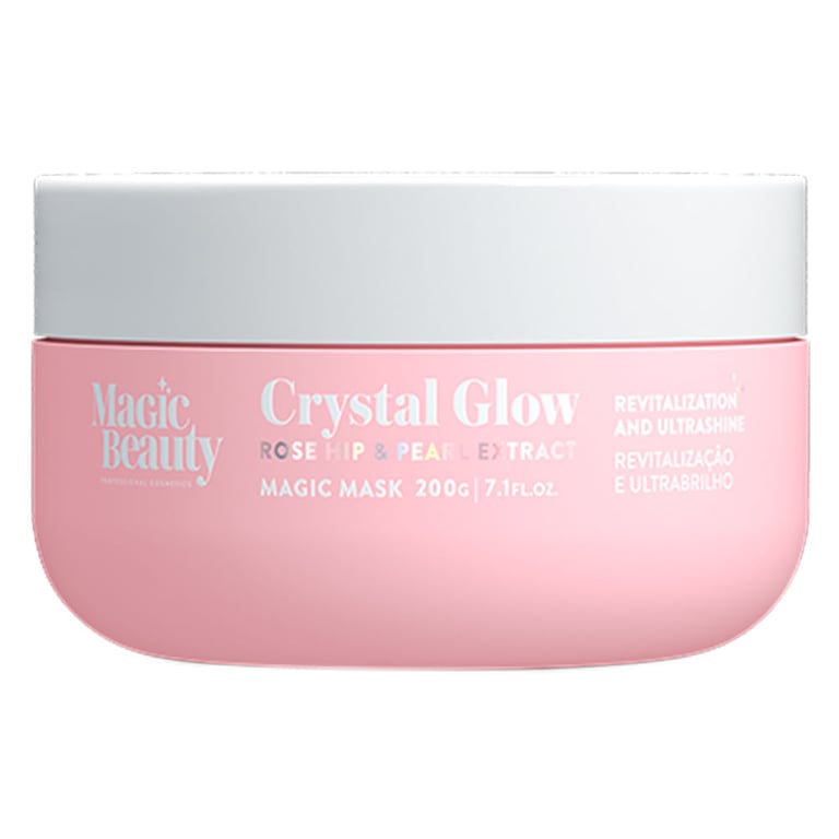 Crystal Glow Máscara de Revitalização 200g