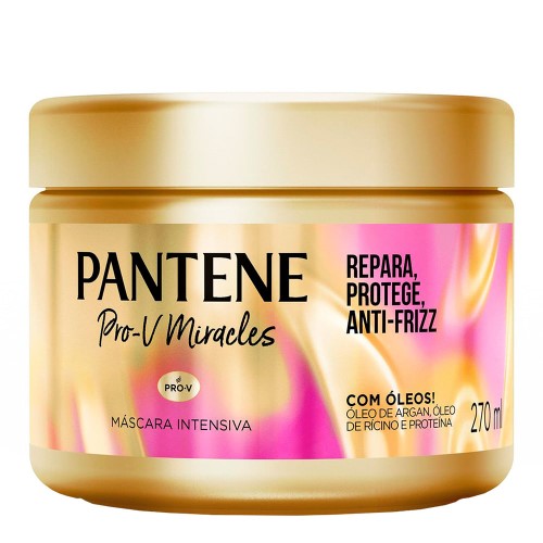 Máscara Intensiva Pantene Pro-V Miracles Repara com 270ml