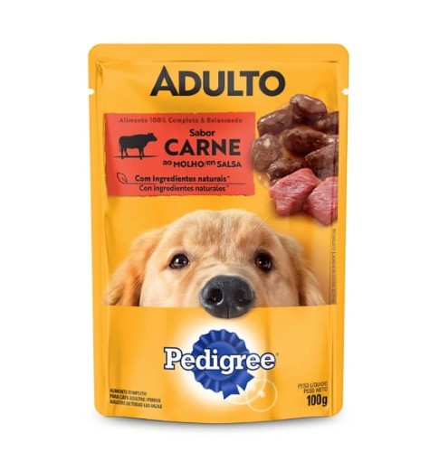 Sache Pedigree 100g Adulto Carne