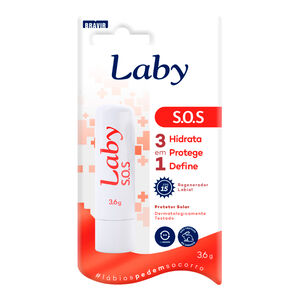 Protetor Solar Labial Regenerador Laby S.O.S Fps15 3,6g