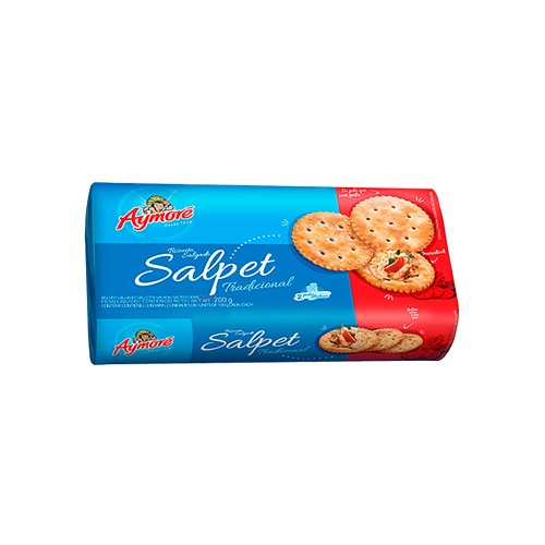 Biscoito Aymoré Salpet Salgado Tradicional 200g