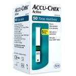 Tiras Accu-chek Active Para Controle De Glicemia Roche 50 Tiras