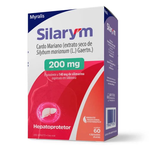 Silarym 200mg 60 Cápsulas Duras