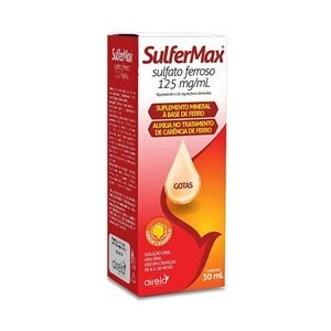 Sulfato Ferroso Sulfermax Airela 125MG 30ML