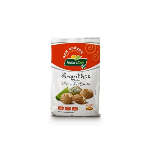 Sequilhos Natural Life Sem gluten limão 180g