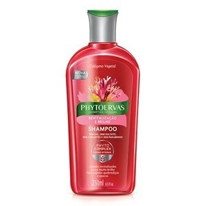 Shampoo Phytoervas Revitalização e Brilho Sem Sal com 250ml