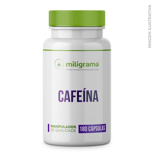 Cafeína 100mg 180 Cápsulas