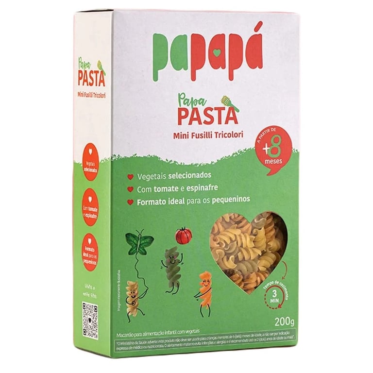 Macarrao Infantil Papapa Quinoa 200g