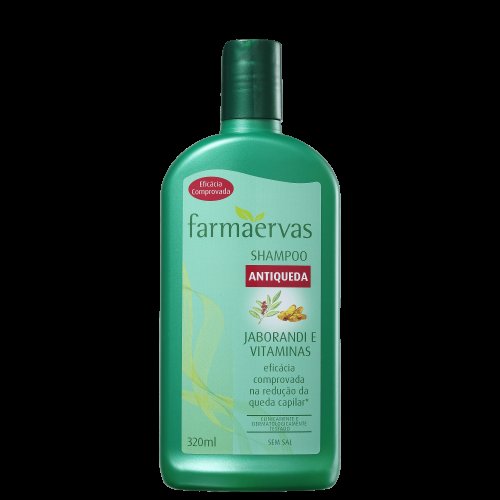 Farmaervas Jaborandi e Vitaminas - Shampoo Antiqueda