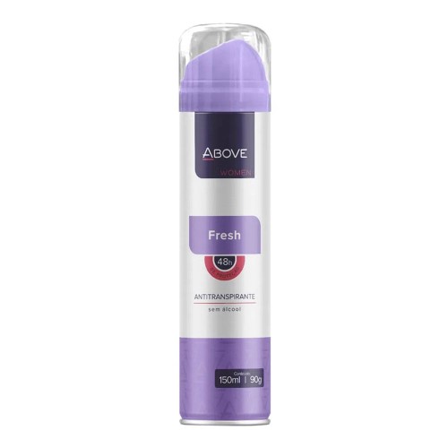 Desodorante Above Women Fresh Aerossol Antitranspirante 150ml