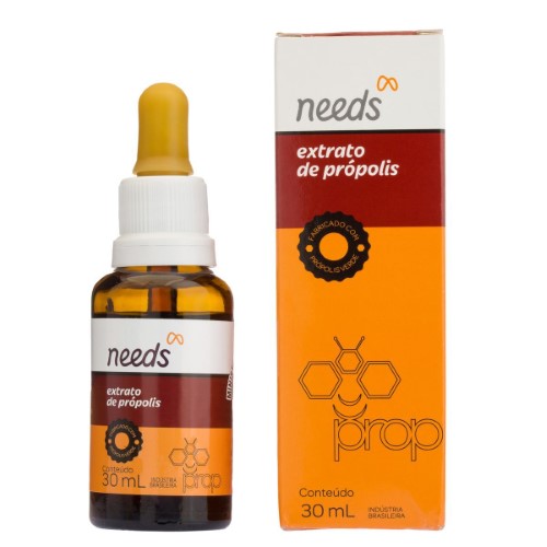 Extrato de Própolis Verde Needs Solução Gotas 30ml