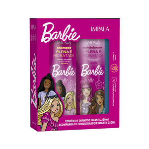 Kit Impala Barbie Plena e Hidratada Shampoo + Condicionador 250ml cada