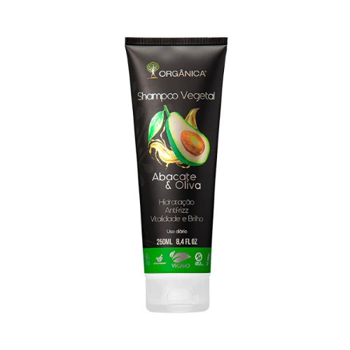 Shampoo Vegetal Orgânica Abacate & Oliva